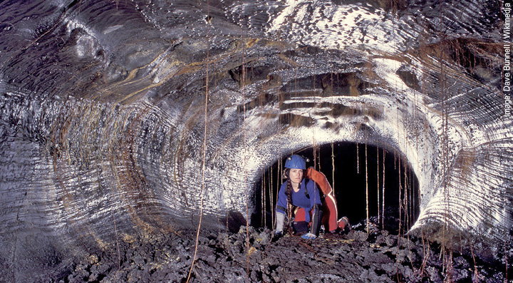 Lava Tube, Hawaii